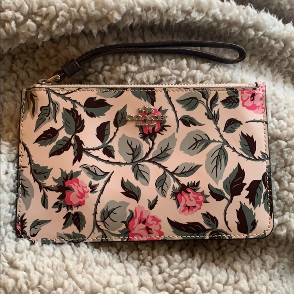 Floral Coach Wallet | Coach Bags | Coach Wristlet